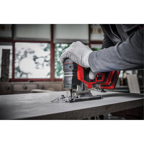 Scie sauteuse professionnelle sans fil &agrave; vitesse variable (outil seulement), 18 V, Lithium-ion, 0-3500 coups/min, 1-1/32" Longueur de la course Groupe Generik