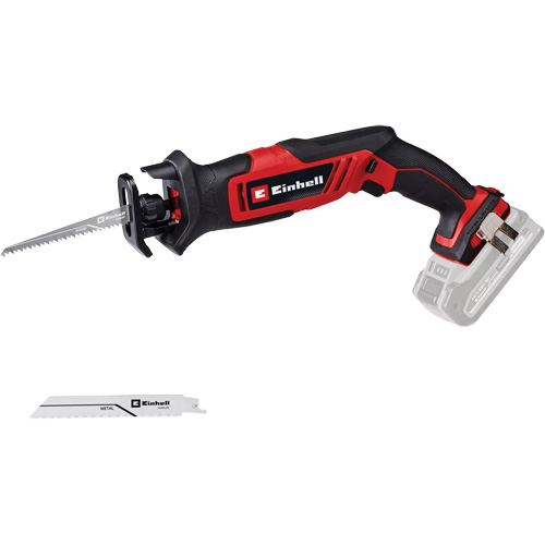 Scie alternative compacte &agrave; une main sans fil (outil seulement), 18 V, Lithium-ion Bloc-pile, 0-3000 coups/min Groupe Generik