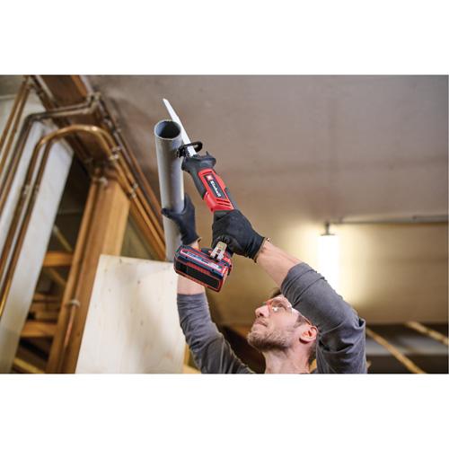 Scie alternative compacte &agrave; une main sans fil (outil seulement), 18 V, Lithium-ion Bloc-pile, 0-3000 coups/min Groupe Generik