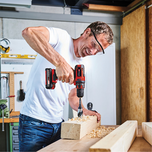 Cordless Drill/Driver Kit, Lithium-Ion, 18 V, 1/2" Chuck, 354 in-lbs Torque Groupe Generik