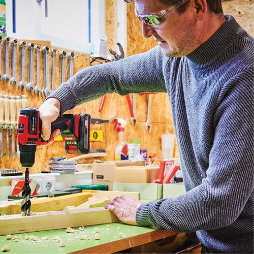 Cordless Drill/Driver Kit, Lithium-Ion, 18 V, 3/8" Chuck, 354 in-lbs Torque Groupe Generik