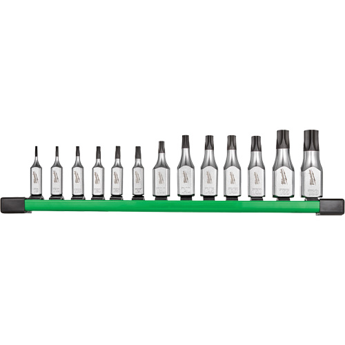 Jeu de douilles &agrave; embouts inviolables, Torx, Prise 1/4"/3/8", 13 mr Groupe Generik
