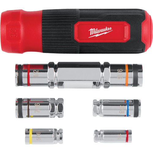 7-in-1 HOLLOWCORE Multi-Nut Driver, 9-9/100" L, Magnetic Groupe Generik