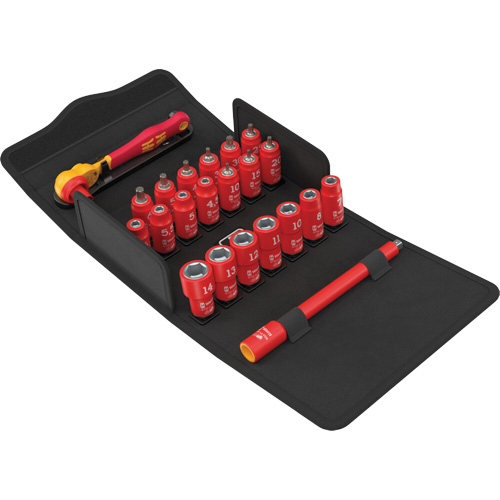 SA VDE 1 Zyklop Insulated Ratchet Set with Reversing Lever Groupe Generik