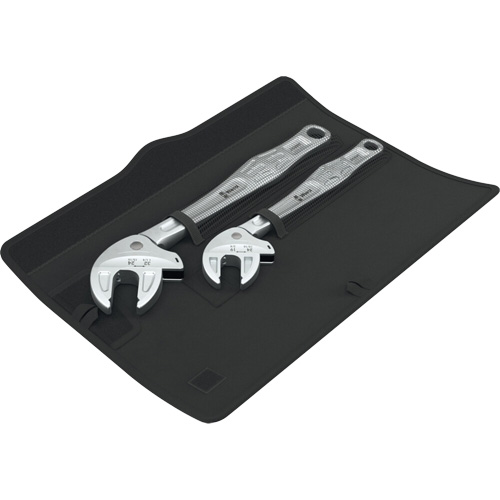Joker 2 Self-Setting Spanner Set, Adjustable, 2 Pieces, Imperial and Metric Groupe Generik