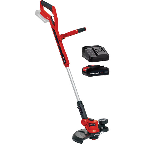 Cordless Telescopic String Trimmer with 2.5Ah Battery & Charger Starter Kit, 12", Battery Powered, 18 V Groupe Generik
