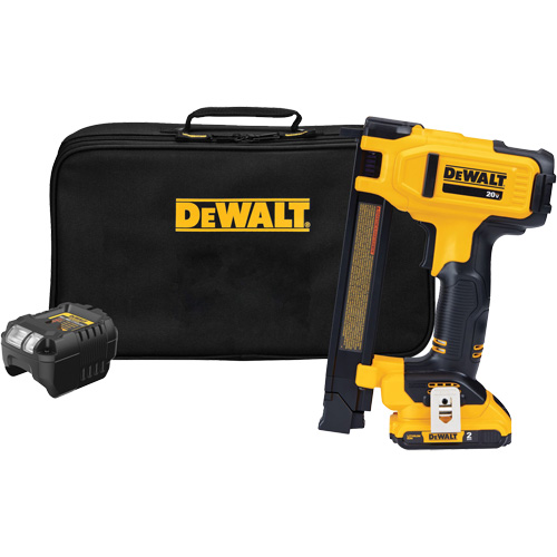 Ensemble d'agrafeuse sans fil pour c&acirc;ble 20VMAX, Agrafes 1" Groupe Generik