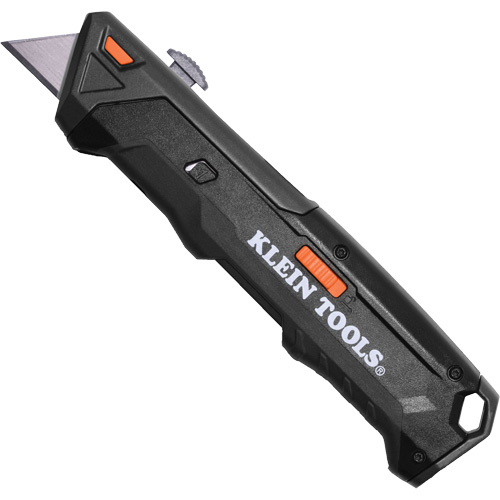 Auto-Loading Retractable Knife with Dual-Sided Blade Magazine, Steel, Plastic Handle Groupe Generik