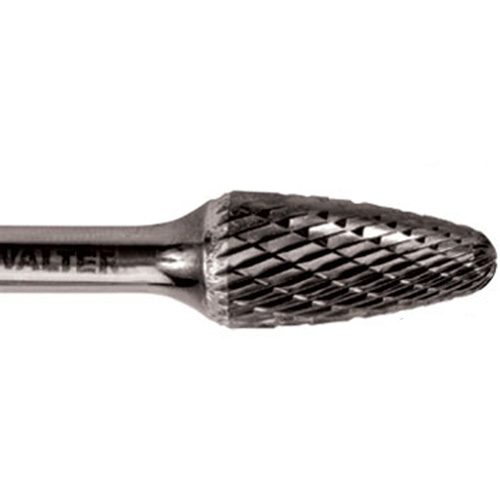 Double Cut Ballnose Tree Burr, SF-2, 5/16" Dia., 5/8" Depth of Cut Groupe Generik