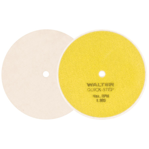 Disque de polissage QUICK-STEP, 6" dia. Groupe Generik