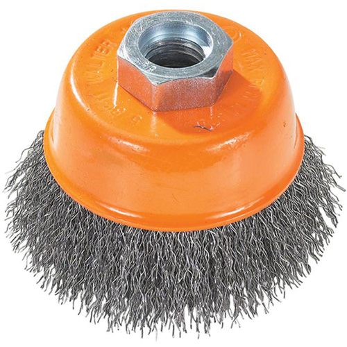 Crimped Wire Cup Brush with Ring Groupe Generik