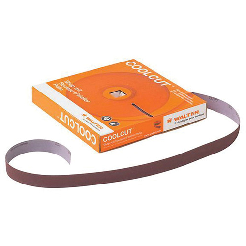Papier abrasif manuel Coolcut, Oxyde d'aluminium, 1" la x 150' lo, Grain P60 Groupe Generik