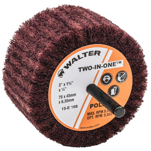 Meule &agrave; lamelles abrasives Two-In-One Groupe Generik
