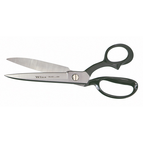 Wide Blade Industrial Shears, 4-3/4" Cut Length, Rings Handle Groupe Generik