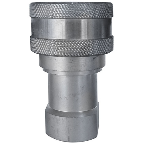 Hydraulic Quick Coupler - Stainless Steel Manual Coupler, Brass/Stainless Steel Groupe Generik