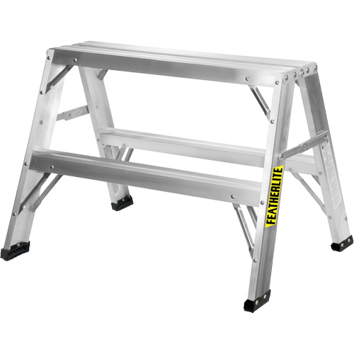 Chevalet de sciage industriel, 2' ha x 31,9375" la x 23,50" pr, Capacit&eacute; de 300 lb, Aluminium Groupe Generik