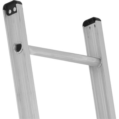 Industrial Heavy-Duty Extension/Straight Ladders, 8', Aluminum, 300 lbs., CSA Grade 1A Groupe Generik