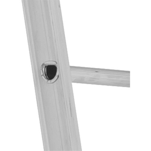 Industrial Heavy-Duty Extension/Straight Ladders, 8', Aluminum, 300 lbs., CSA Grade 1A Groupe Generik