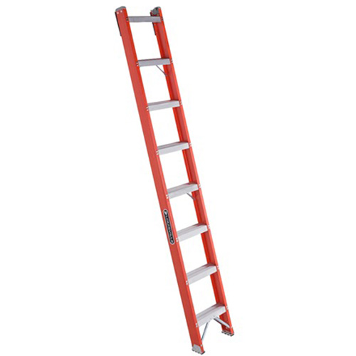 FH1000 Series Industrial Heavy-Duty Shelf Ladders, 8', Fibreglass, 300 lbs., CSA Grade 1A Groupe Generik