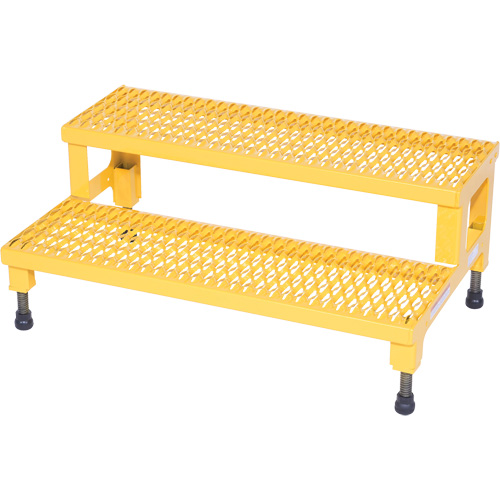 Adjustable Step-Mate Stand, 2 Step(s), 36-3/16" W x 22-7/8" L x 15-1/4" H, 500 lbs. Capacity Groupe Generik