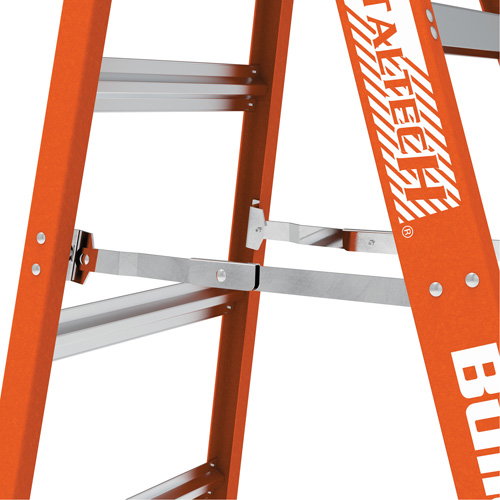 Step Ladder, 4', Fibreglass, 375 lbs. Capacity, Type 1AA Groupe Generik