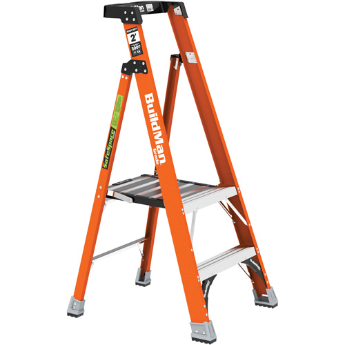 Safespace Platform Step Ladder, 2', 300 lbs. Cap. Groupe Generik