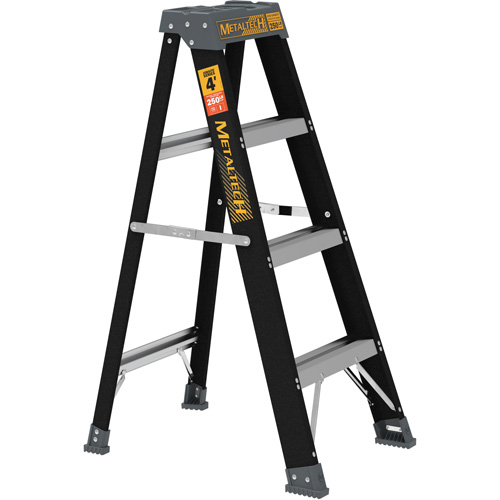 Step Ladder, 4', Fibreglass, 250 lbs. Capacity, Type 1 Groupe Generik