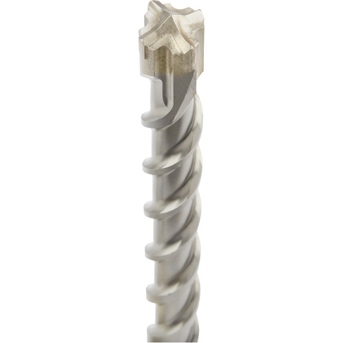 M&egrave;che de perceuse &agrave; percussion &agrave; quatre cannelures SDS-Plus MX4 , 1", Tige SDS-Plus, Carbure Groupe Generik