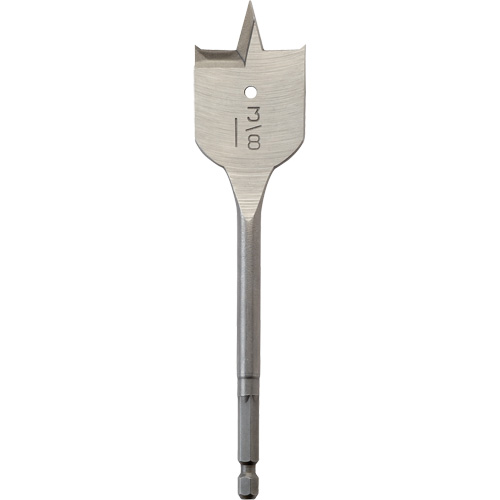 Flat Boring Bit, 1-3/8" Diameter, 1/4" Hex Shank, 6-3/4" Length Groupe Generik
