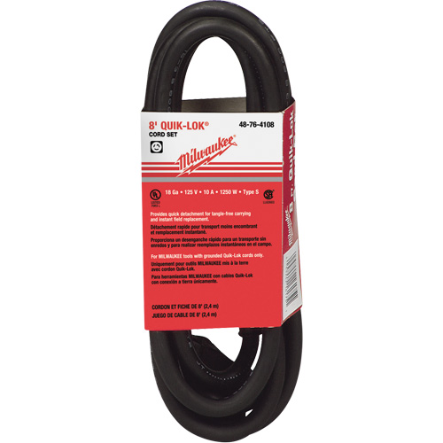 Quik-Lok&reg; Cord with Twist Style Plug Groupe Generik