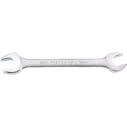 Open-End Wrench, 24 mm x 26 mm, Satin Groupe Generik
