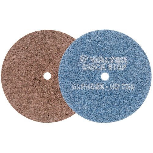 Disque de pr&eacute;paration de surface QUICK-STEP BLENDEX, 5" dia., Grain Extra grossier, Oxyde d'aluminium Groupe Generik