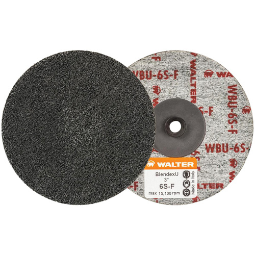 Twist Blendex U Discs, 3" Dia., Super Fine Grit, Silicon Carbide Groupe Generik