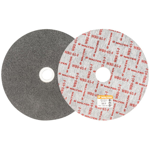 Blendex U Finishing Wheel, 6" Dia., 6SF Grit, Silicon Carbide Groupe Generik