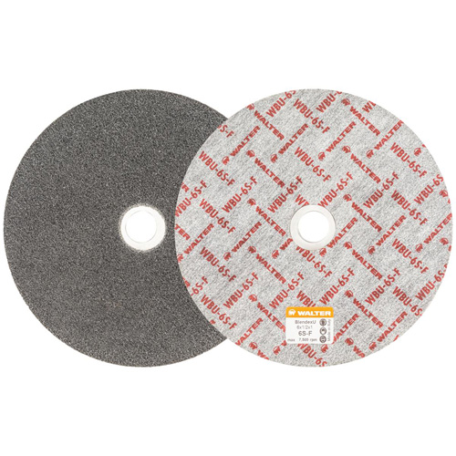 Disque de finition Blendex U, 6" dia., Grain 6SF, Carbure de silicium Groupe Generik