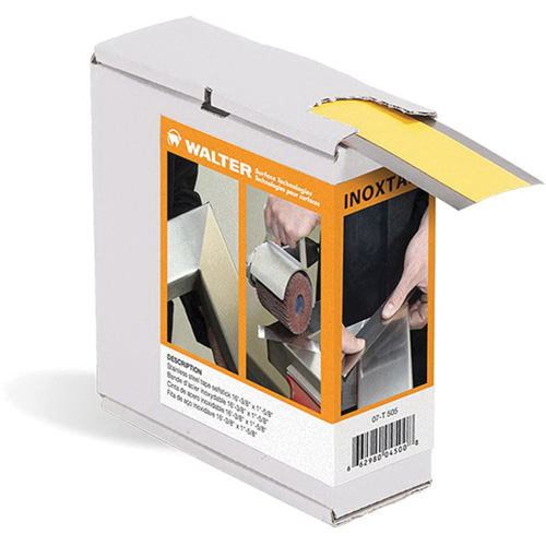 Inox Stainless Steel Tape, 0.15 mils Thick, 41.275 mm (1-5/8") x 5 m (16.375') Groupe Generik