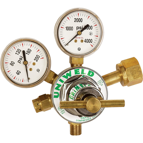 D&eacute;tendeur &agrave; simple d&eacute;tente de gamme moyenne, Oxyg&egrave;ne, Entr&eacute;e CGA540 Groupe Generik