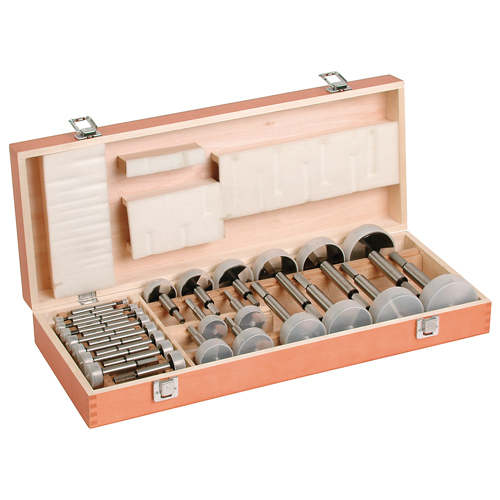 Woodpecker Forstner Bit Kits in a Wooden Box, 29 Pieces, High Carbon Steel Groupe Generik
