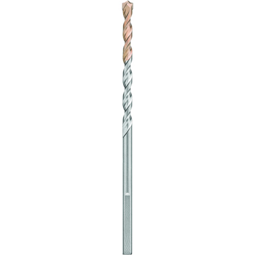 Foret &agrave; 4 cannelures pour marteau &agrave; percussion, 3/8", Tige 3 m&eacute;plats, Carbure Groupe Generik