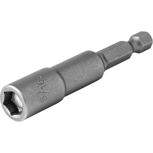 Tourne-&eacute;crou, Embout 5/16", Prise 1/4", 2-9/16" lo, Magn&eacute;tique Groupe Generik