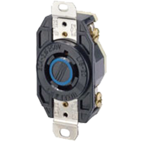 Single Flush 3-Pole 4-Wire Grounding Receptacle Groupe Generik