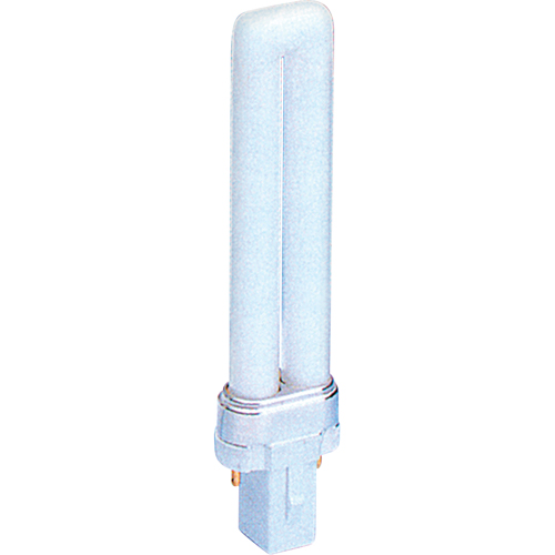 Tubes fluorescents compacts - Universel, S (T4), 13 W, 2700 K, Base GX23, 10 000 h Groupe Generik
