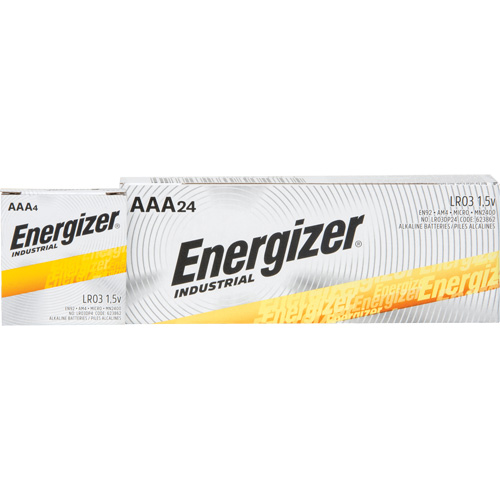 Alkaline Industrial Batteries, AAA, 1.5 V Groupe Generik
