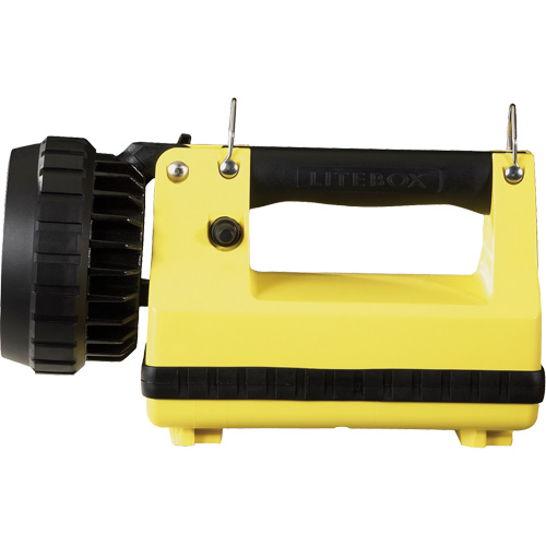 E-Flood&reg; LiteBox&reg; Lantern with Vehicle Mount System, LED, 615 Lumens, 8 Hrs. Run Time, Rechargeable Batteries, Included Groupe Generik