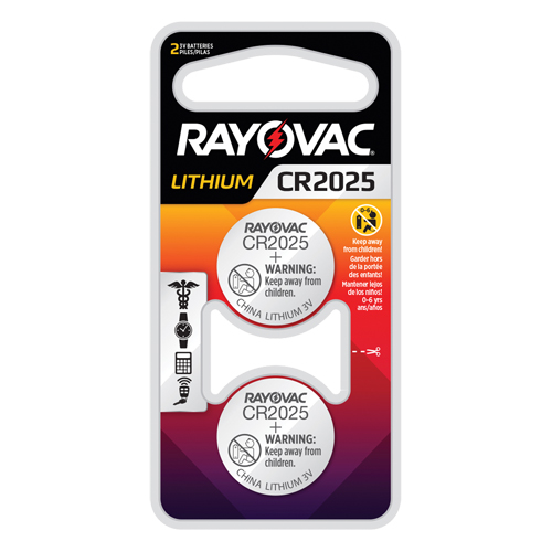 CR2025 Lithium Coin Cell Batteries, 3 V Groupe Generik