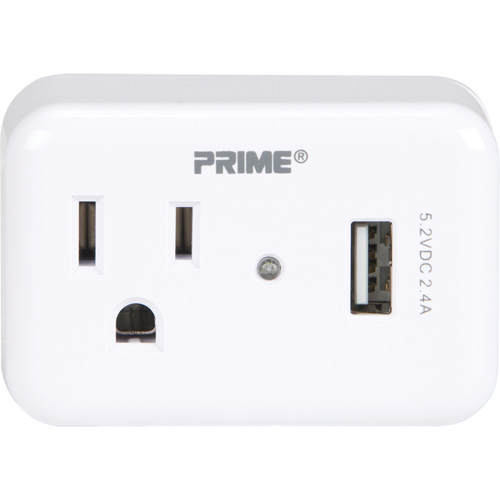 Prime&reg; USB Charger with Surge Protector Groupe Generik