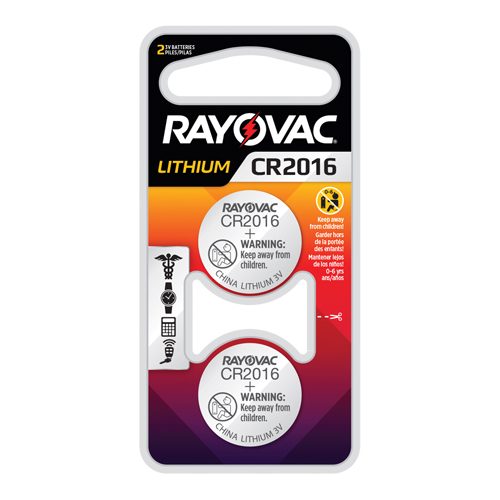 CR2016 Lithium Coin Cell Batteries, 3 V Groupe Generik