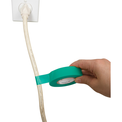 Ruban isolant, 19 mm (3/4") x 18 m (60'), Vert, 7 mils Groupe Generik