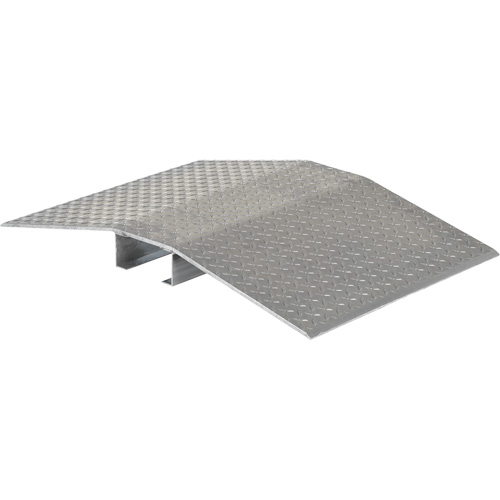 Fabricated Aluminum Hose And Cable Crossover, 48.03" x 24" x 4.5", 2000 lbs. (1 tons) Groupe Generik
