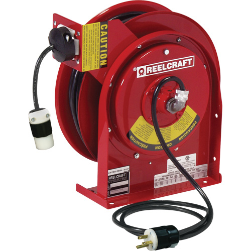 Power Cord Reel, 45', SJEOOW, 12 Gauge, 20 A Groupe Generik